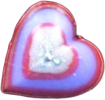 Svíčka srdce střední valentýn