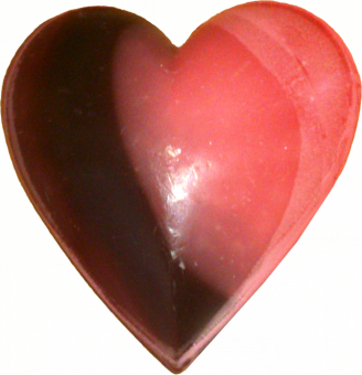 Svíčka srdce střední valentýn