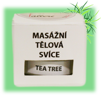 Tělová masážní svíčka TEATREE