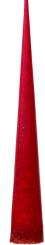 Svíce kužel střední