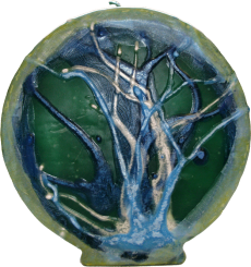 Svíce mandala kruh