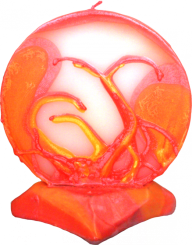 Svíce mandala kruh