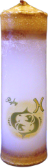 Svíce válec znamení Ryby