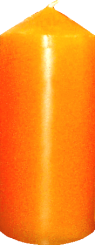 Svíčka válec střední široký 