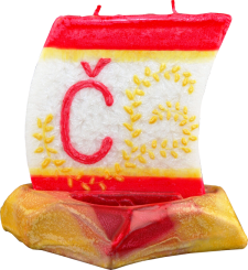 Svíčka loďka písmeno Č 