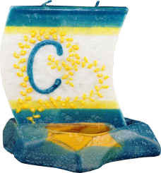 Svíčka loďka písmeno C 