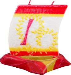 Svíčka loďka písmeno I 