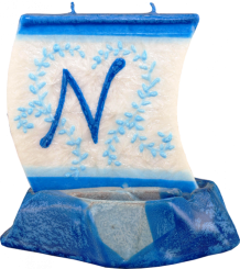 Svíčka loďka písmeno N 