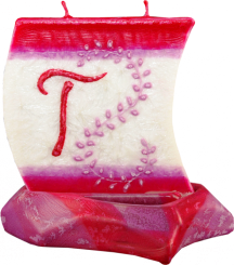 Svíčka loďka písmeno T 