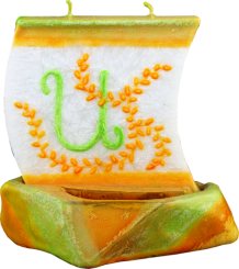 Svíčka loďka písmeno U 