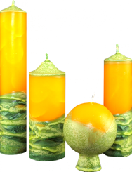 Kolekce svíček "GERBERA" 