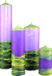 Kolekce svíček " LEVANDEL " 