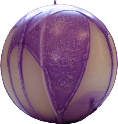 Svíčka koule velká 