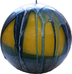 Svíčka koule velká 