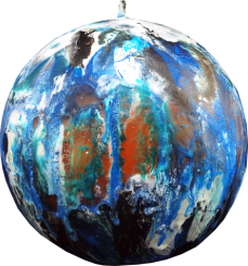 Svíčka koule velká 