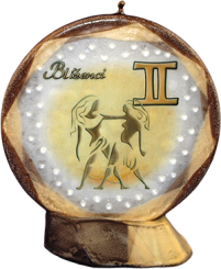 Svíce kruh znamení Blíženci 