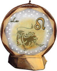 Svíce kruh znamení Lev 