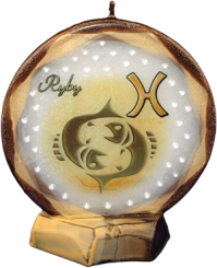 Svíce kruh znamení Ryby 