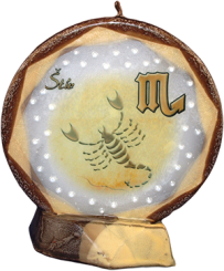 Svíce kruh znamení Štír 