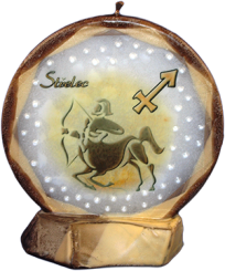 Svíce kruh znamení Střelec 