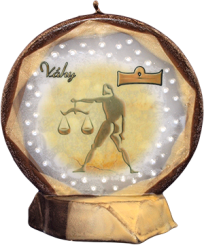 Svíce kruh znamení Váhy 