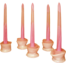 Svíce kónická svatební sada 