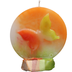 Svíčka kruh valentýn 