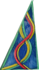 Svíce trojúhelník pravoúhlý 