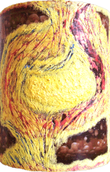 Svíčka válec Maxi 5 knotů 