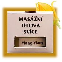 Tělová masážní svíčka YLANG YLANG 